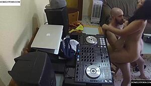 fucking this dj while music plays makes it hotter, check more at pamelasanchez eu