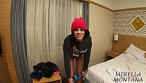 fui pega no flagrante tomando meu banho