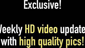 Horúci Sakra! Alexis Crash, Blondína Babe, Dostáva Tvrdé Jebanie do Zadku a Plnenie Spermou!