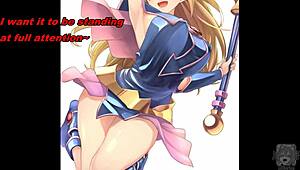 Dark Magician Girl Gives Anime Jerk Off Instructions