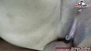 German Latina Milf Picked Up and Fucked Hard Outdoors. Her Big Tits Bounce Wildly on Erocum Date.