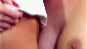 Hot Divas With Big Breasts Perform Lesbian Licking