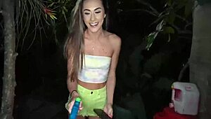 Mackenzie Mace Prankin In The Park