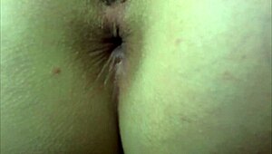 what's hiding under that butt plug spreading so wide?