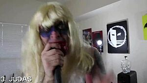 cute ladyboy dreams of being lady gaga