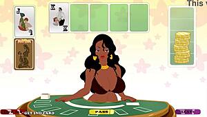 Does Mrs. Laticia take that monster cock in her ass hard?