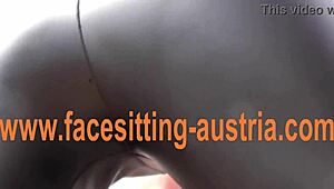 Pov view of face sitting session