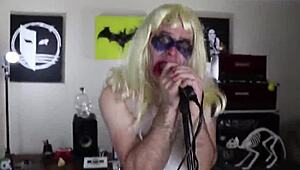 cute ladyboy dreams of being lady gaga