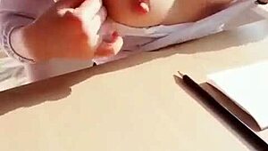 beautiful big tits bounce intensely