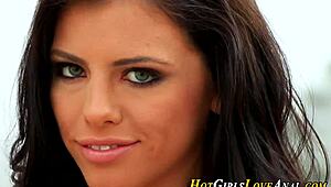 i can’t stop toying my lesbian friend’s tight ass with a buttplug