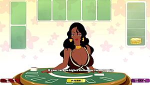 Does Mrs. Laticia take that monster cock in her ass hard?