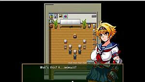 ouka gets gangbanged in bondage rpg