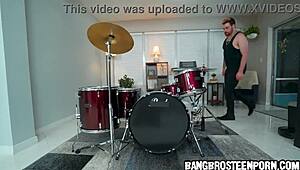 Blonde Teen Wants Quiet Masturbation Time