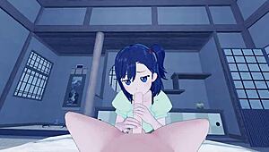 Pov Nighttime Sex With Hikage Miyauchi In Missionary