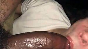 Feeling The Passion In A Sloppy Deepthroat Blowjob.