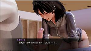 Anime girl fingers herself outdoors in public hentai sex