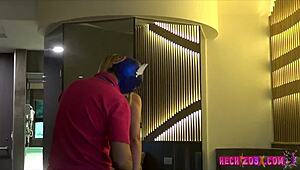 nicole garcía corleone, hot mexican latina in backstage bondage