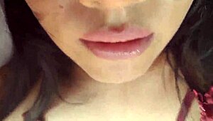 Latina Brunette Explores Her Wet Pussy