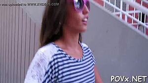 Cute Teen Blowjob in POV