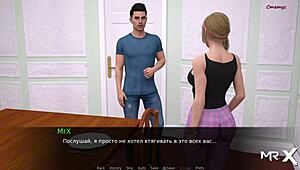 dusklightmanor explores clit massage in the kitchen during a game