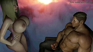 Big Boobs Girls Perform Sex Dance in Project Set 5X