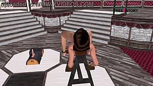 Animated indian bhabhi cartoon solo fun with tamil story