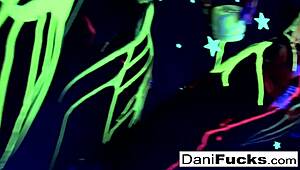 Sexy Pornstar Dani Teases Hot Wet Pussy Brunette Group Solo