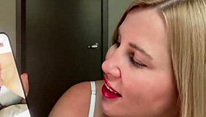 Sensual POV experience with a well-endowed amateur