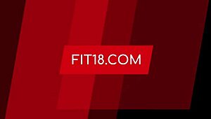 Super skinny Brazilian Asian Ebony Lia Lin rides personal trainer in gym POV