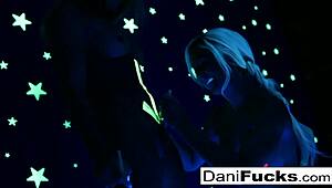 Sexy Pornstar Dani Teases Hot Wet Pussy Brunette Group Solo