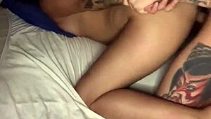 john novinho fucks the big ass novinha aline private with his tattooed milf style