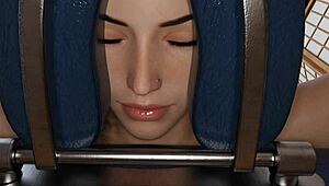 Ramona deepthroats every inch.