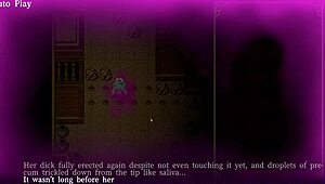 Mage Kanade's Futanari Dungeon Level 1 Features Handjob Scenes in Ero Gameovers.