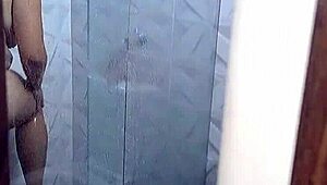 Enter Bathroom, See Stepmother Give Blowjob