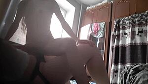 Student Finally Fucks English Teacher in Lesbian Encounter.