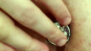 look at that butt plug stretching my ass wide open