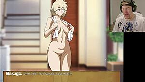 my hero academia hero cummy uncensored in wrong direction with cowgirl riding