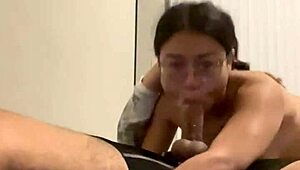 Bored latina at home