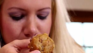 Lesbian girls having fun with big natural tits