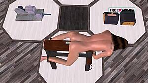 Animirana indijska bhabhi crtani solo zabava sa tamilskom pričom