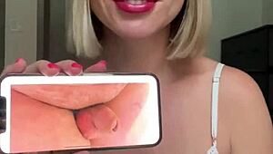 Sensual POV experience with a well-endowed amateur