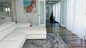 Two Chicks Discover Blowjob Fun for the First Time in Summertime