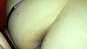 Thong creampie feels so intense inside