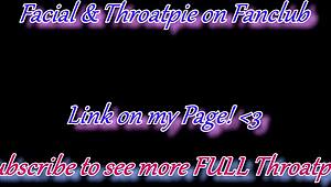 Hey, fremdgehende Ehefrau macht heimlich Deepthroat an riesigem Schwanz für dicken Cumfacial auf Brille, direkt nachdem Mann weg ist.