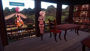 Monster Girl Island Patreon Hentai Game Ep 9 Features Sexy Doll Dance Moves.