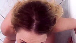 Pa caught me riding on his phone camera, blonde and wet pussy glistening! 😏💦