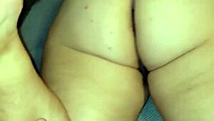 Thong creampie feels so intense inside