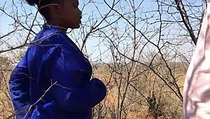 Yo, Quick Creampie for This Mechanical Engineer Student Before My Ride Shows Up! Waiting Got Me Bent Over for Some Ebony Action.