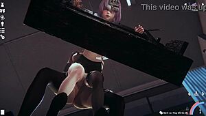 i bent over in doggystyle for that anime hentai game