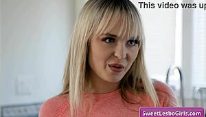 Blonde Girls Enjoy Wet Butt Licking and 69